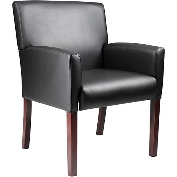 Boss® Reception Room Grouping In Mahogany Finish; Reception Chair