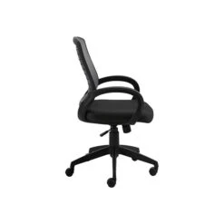 Global Mesh Back Fabric Manager Chair, Gray And Black (OTG10902B)