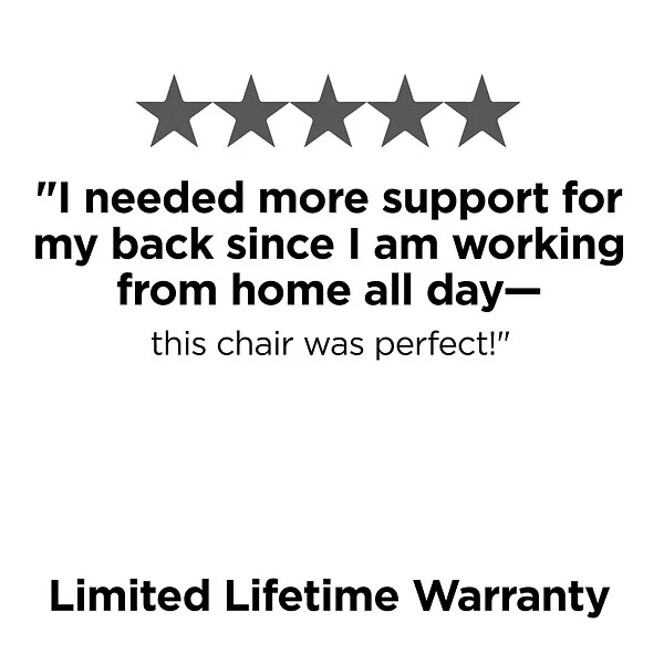 Union & Scale™ Workplace2.0™ 500 Series Armless Fabric Task Chair, Black, (52257) - Image 7