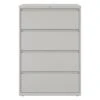 Quill Brand® 4-Drawer Lateral File Cabinet, Locking, Letter/Legal, Gray, 36"W (20299D)
