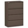 Lorell Fortress Series 42'' Lateral File, Medium Tone, 4 X File Drawer(s)