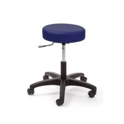 Brandt Econobuoy 13421 14" Pneumatic Stool Without Backrest, Slate Blue