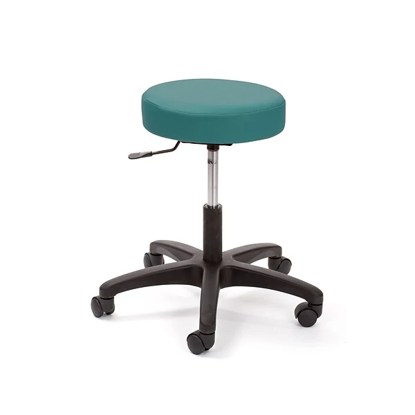 Brandt Econobuoy 13421 14" Pneumatic Stool Without Backrest, Teal