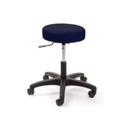 Brandt Econobuoy 13421 14" Pneumatic Stool Without Backrest, Navy