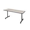 Regency Seating Kobe 72" X 24" Training Table, Maple (MKTRCT7224PL)