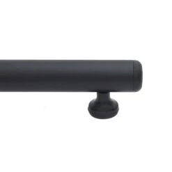 Regency Seating Kobe 42" Round Breakroom Table- Beige & 4 'M' Stack Chairs- Blue