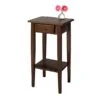Winsome Regalia 29 1/2" X 17" X 14" Wood Accent Table, Brown (94430)