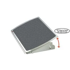 3MĀ® Tilt Adjustable Footrests, Black (FR530CB)