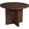 Safco Aberdeen Round Table, Mocha, 29 1/2"H X 42" Diameter (ACTR42LDC)