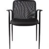 Boss Fabric Guest Chair, Black (B6909-BK)