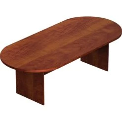 Offices To Go Superior 95" Racetrack Conference Table, American Dark Cherry (TDSL9544RSADC)