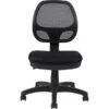 Offices To Go Armless Mesh Task Chair, Black (OTG11642B)