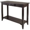 Winsome Nolan 30" X 40" X 15.98" Composite Wood Console Table With Drawer, Cappuccino (40640)