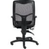 Raynor Eurotech Apollo Mesh High-Back Task Chair, Black, Adjustable Arms (MFHB9SL)
