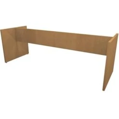 HON® Preside Panel Base Kit For 60" Top, Harvest, 28 1/4"H X 38 1/4"W X 23 1/4"D