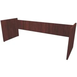 HON® Preside Panel Base Kit For 144" Top, Mahogany, 28 1/4"H X 98 1/4"W X 28"D