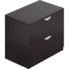 Offices To Go Superior 2-Drawer Lateral File Cabinet With Lock, Letter/Legal, American Espresso, 22" (TDSL3622LF-AEL)