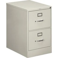 HON® 510 Series Legal Width Vertical File Cabinets, 2-Drawer, Putty, 25"D