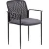 Boss Stackable Mesh Guest Chair - Grey