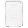 Poppin White Stow 2-Drawer File Cabinet (100413)