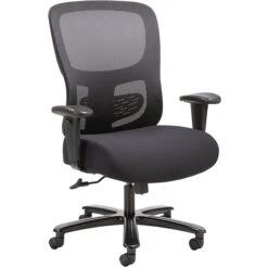 Sadie Big And Tall Chair, Height-Adjustable Arms, Adjustable Lumbar (BSXVST141)
