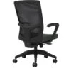 Union & Scale Workplace2.0™ Fabric Task Chair, Iron Ore, Integrated Lumbar, Fixed Arms, Synchro Seat Slide