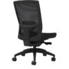 Union & Scale Workplace2.0™ Fabric Task Chair, Black, Adjustable Lumbar, Armless, Advanced Synchro Tilt