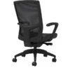Union & Scale Workplace2.0™ Vinyl Task Chair, Black, Integrated Lumbar, Fixed Arms, Advanced Synchro Tilt