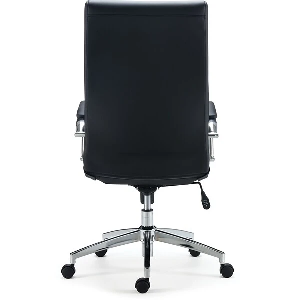 Quill BrandĀ® Bentura Bonded Leather Managers Chair, Black (53234) - Image 3