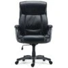 Quill Brand® Lockland Bonded Leather Big & Tall Managers Chair, Black (53235)