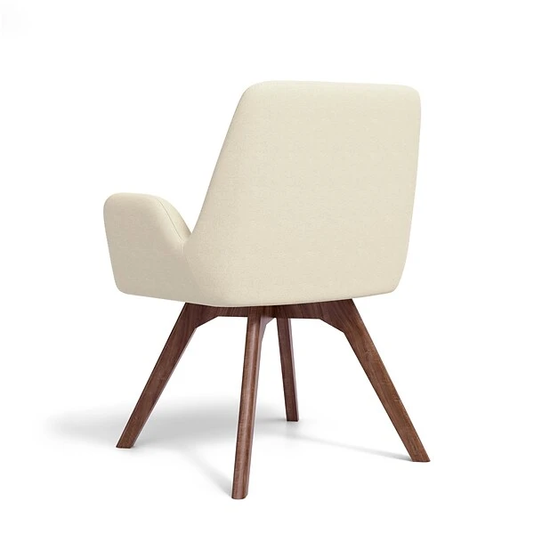 Union & Scale⢠MidMod Fabric Guest Chair, Cream (UN56983-CC) - Image 3