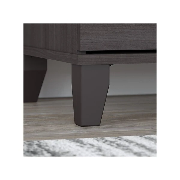 Bush Furniture Somerset 2-Drawer Lateral File Cabinet, Letter/Legal, Storm Gray, 30" (WC81580) - Image 4