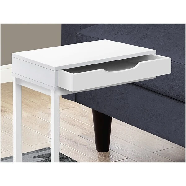 Monarch Specialties Inc. 16" X 10.25" Accent Table, White (I 3601) - Image 2
