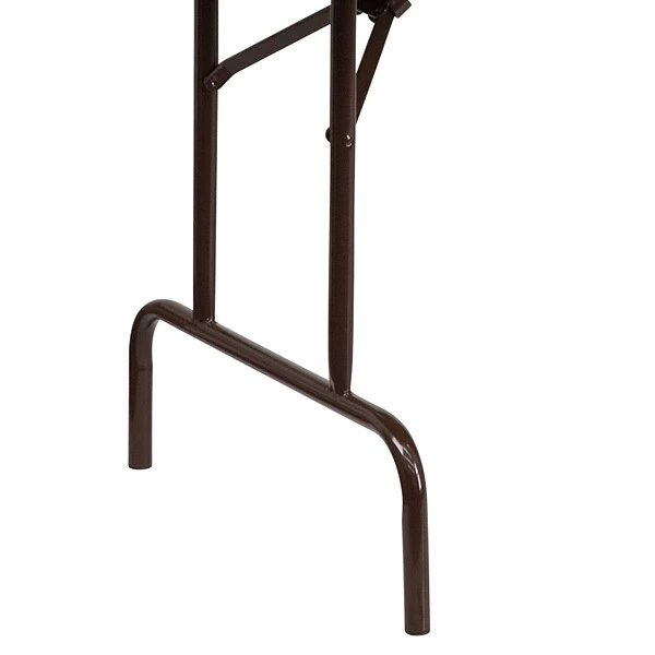 Flash Furniture 30''x96'' Rectangular Melamine Laminate Folding Banquet Table, Mahogany YT3096MELWAL - Image 8