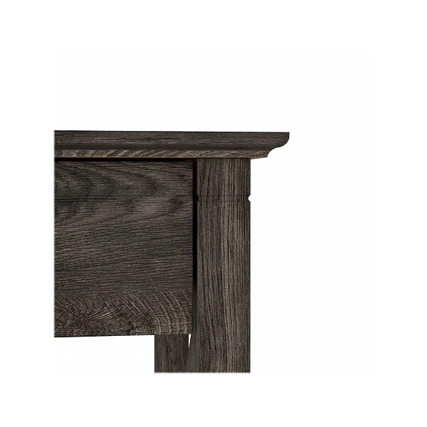 Bush Furniture Key West 47" X 16" Console Table With Drawers And Shelves, Dark Gray Hickory (KWT248GH-03) - Image 6