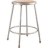 NPS 6200 Series 24" Heavy Duty Steel Stool, Gray -2 Pack (6224/2)