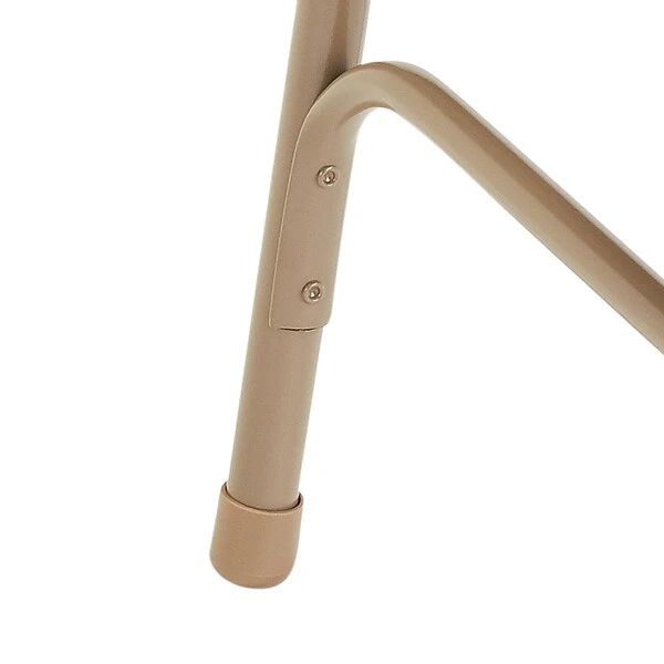 NPS 1200 Series Vinyl Padded Premium Folding Chairs, French Beige/Beige, 4 Pack (1201/4) - Image 2