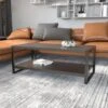 Flash Furniture Thompson Collection Coffee Table, Charcoal (NANJH1731)
