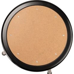 NPS 6200 Series Armless Wood 18 Inch Stool, Black (6218-10)