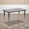Flash Furniture Rectangle Activity Table, Gray (XUA2448RECGYTA)