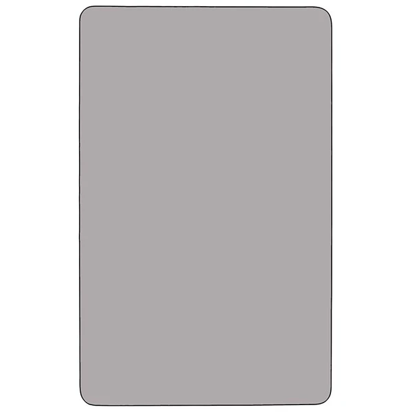 Flash Furniture Rectangle Activity Table, Gray (XUA2448RECGYTA) - Image 7
