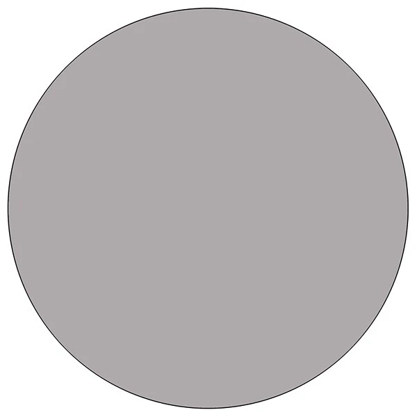 Belnick 21 1/8'' - 30 1/8'' H X 48'' W X 48'' D Steel Round Activity Table, Gray - Image 7