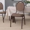 Flash Furniture HERCULES Series Teardrop Back Stacking Banquet Chair (FDC04CPR08T02)