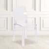 4 Pack. Ghost Chair With Square Back (4OWSQUAREBACK18)