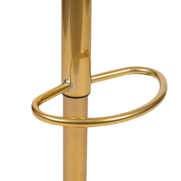 Flash Furniture Modern Vinyl Adjustable Bar Stool, Black, 2-Pieces (2CH920231BKG) - Image 7