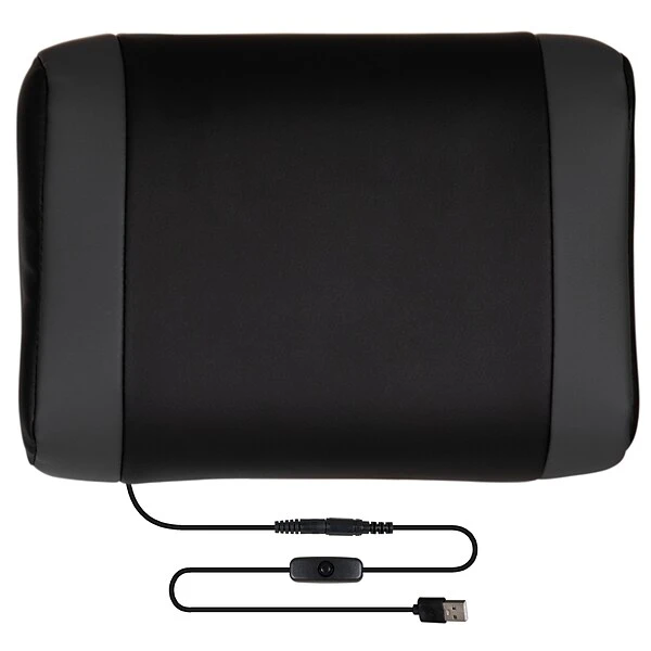 Flash Furniture X40 Ergonomic LeatherSoft Swivel Gaming Massaging Chair, Black/Gray (CH00288BK) - Image 8