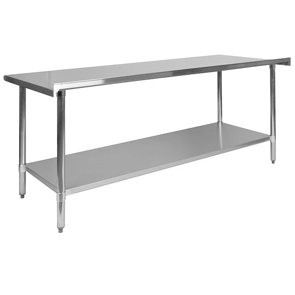 Flash Furniture Prep Table, 72"W X 30"D (NHWT3072BSP) - Image 6