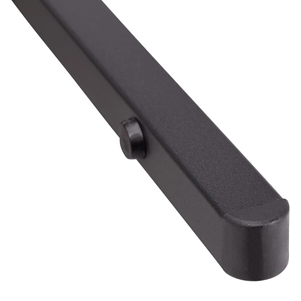 National Public Seating 9300 Series Deluxe Fabric Upholstered Stack Chair, Natural Taupe/Black Sandtex, 2 Pack (9378-BT/2) - Image 7