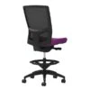 Union & Scale Workplace2.0™ Fabric Stool, Amethyst, Integrated Lumbar, Armless, Synchro-Tilt, Partial Assembly Required