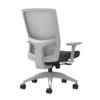Union & Scale Workplace2.0™ Fabric Task Chair, Iron Ore, Integrated Lumbar, 2D Arms, Synchro-Tilt With Seat Slide (53484)